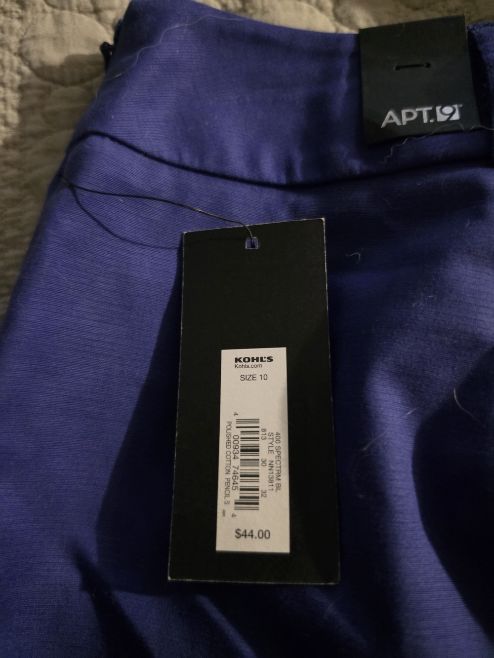 Apt. 9 Navy Modern Fit Skirt